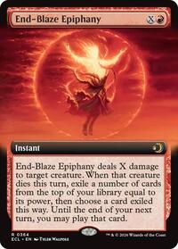 End-Blaze Epiphany (Extended Art), Lorwyn Eclipsed