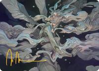 Temporal Cleansing Art Card (Gold-Stamped Signature), Art Series: Lorwyn Eclipsed