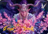 Dawnhand Eulogist Art Card (Gold-Stamped Signature), Art Series: Lorwyn Eclipsed