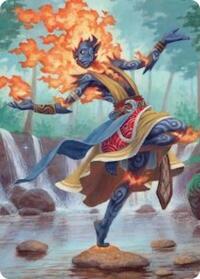 Ashling, Rekindled Art Card (16/54), Art Series: Lorwyn Eclipsed
