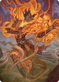 Ashling, Rekindled Art Card (33/54), Art Series: Lorwyn Eclipsed