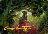 Bloom Tender Art Card (Gold-Stamped Signature), Art Series: Lorwyn Eclipsed