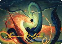 Celestial Reunion Art Card (42/54) (Gold-Stamped Signature), Art Series: Lorwyn Eclipsed