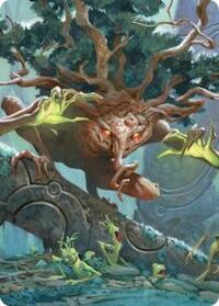 Ferrafor, Young Yew Art Card, Art Series: Lorwyn Eclipsed