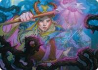 Stoic Grove-Guide Art Card, Art Series: Lorwyn Eclipsed