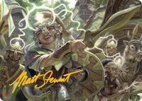 Thoughtweft Lieutenant Art Card (Gold-Stamped Signature), Art Series: Lorwyn Eclipsed
