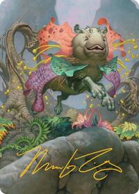 Vibrance Art Card (Gold-Stamped Signature), Art Series: Lorwyn Eclipsed
