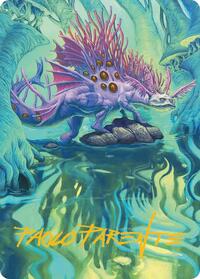 Wistfulness Art Card (Gold-Stamped Signature), Art Series: Lorwyn Eclipsed