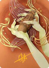 Thousand-Year Elixir Art Card (Gold-Stamped Signature), Art Series: Lorwyn Eclipsed