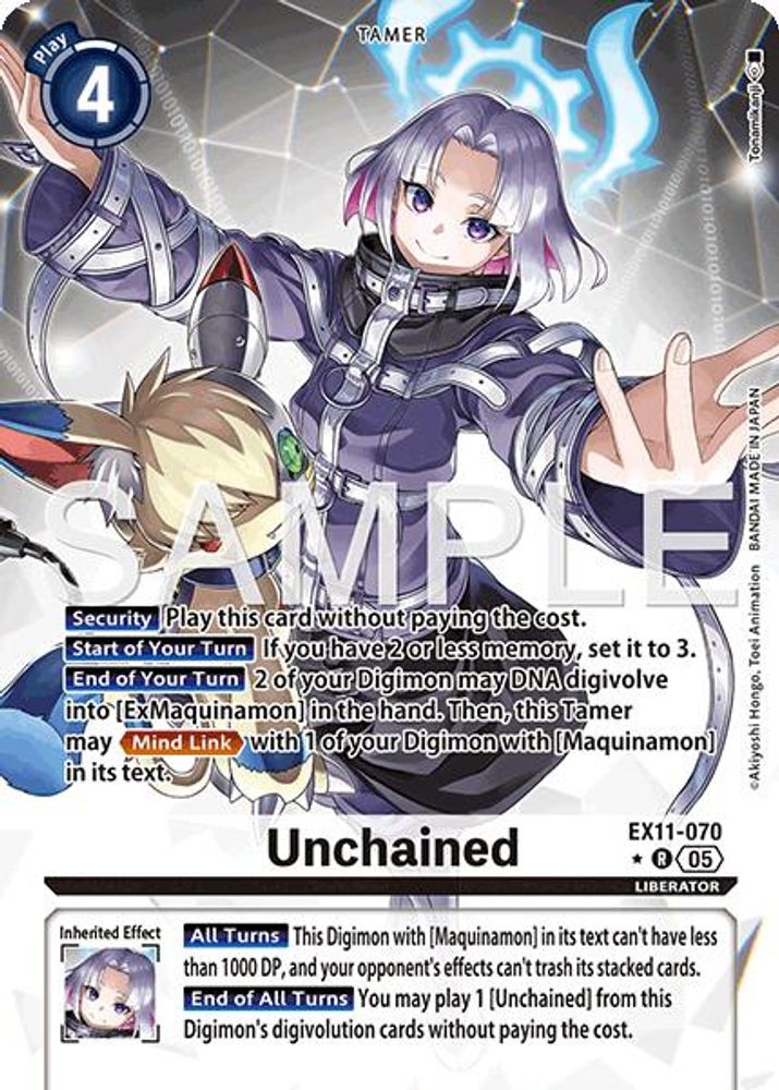 Unchained (Alternate Art), Foil, front