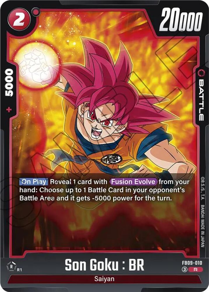 Son Goku : BR - FB09-010, Foil, front