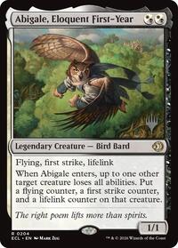 Abigale, Eloquent First-Year, Promo Pack: Lorwyn Eclipsed