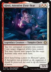 Kirol, Attentive First-Year, Promo Pack: Lorwyn Eclipsed