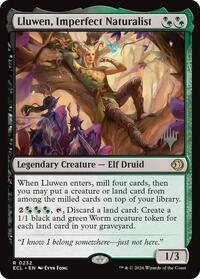 Lluwen, Imperfect Naturalist, Promo Pack: Lorwyn Eclipsed