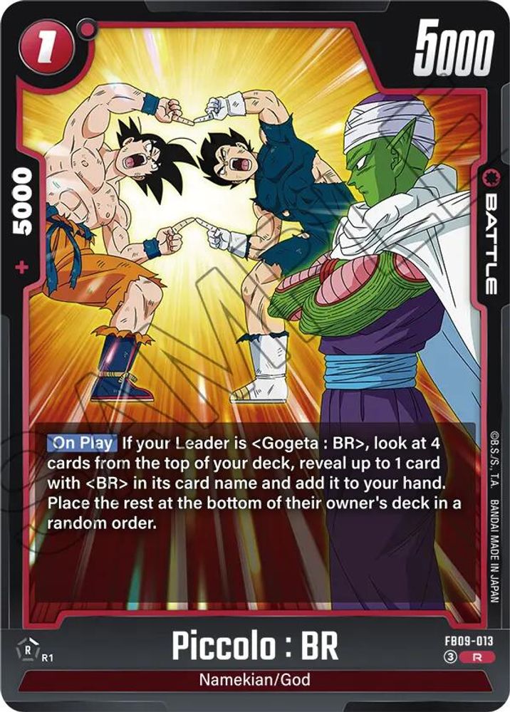 Piccolo : BR, Foil, front