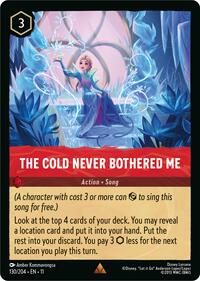 The Cold Never Bothered Me