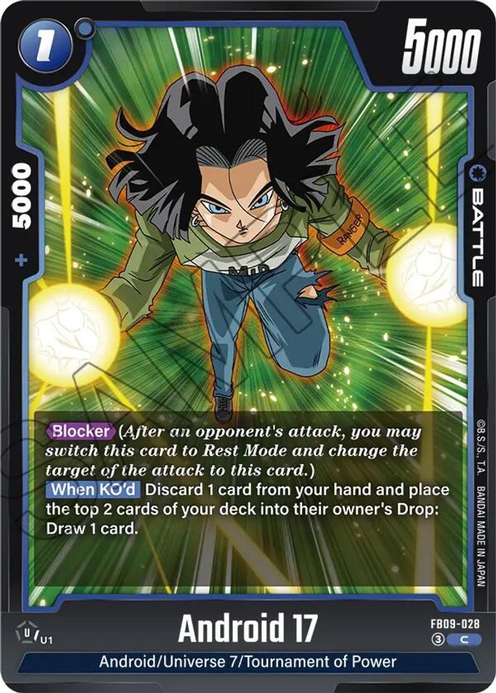 Android 17 - FB09-028, Standard, front