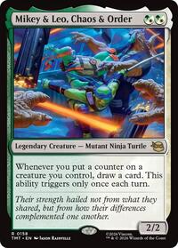 Mikey & Leo, Chaos & Order, Teenage Mutant Ninja Turtles