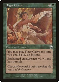 Tiger Claws, Mercadian Masques