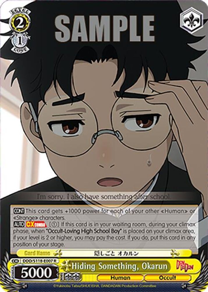 Hiding Something, Okarun, Standard, front