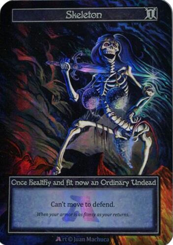 Skeleton (Alpha Investment Promo), Foil, front