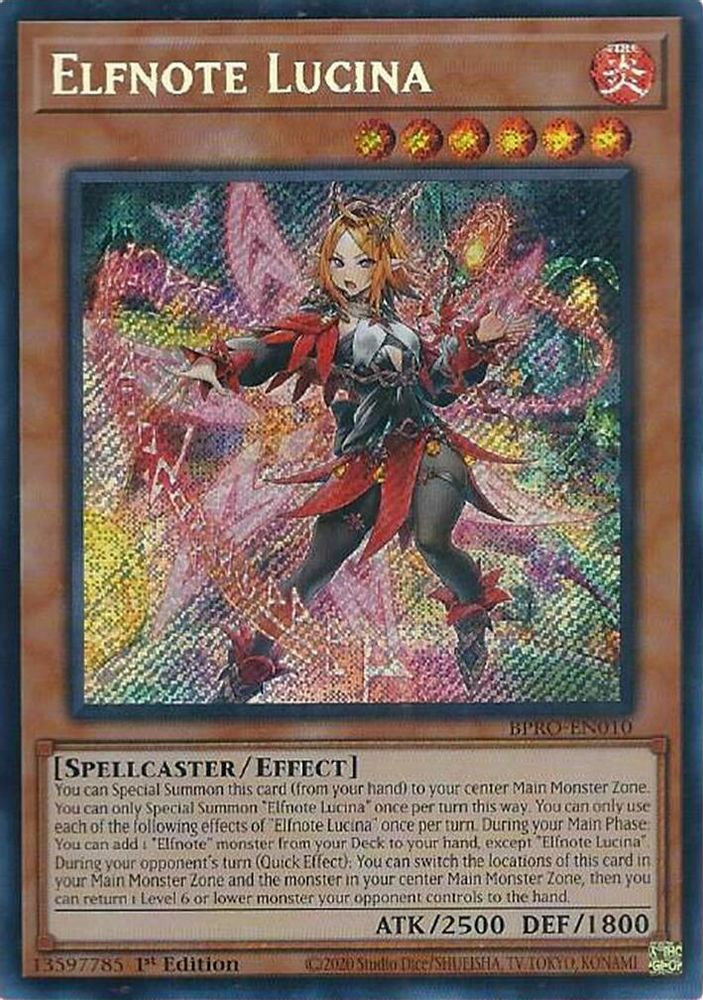 Elfnote Lucina, 1st-edition, front