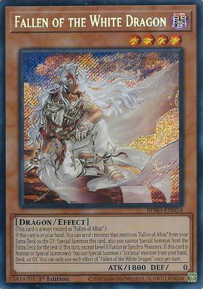 Fallen of the White Dragon, 1st-edition, front