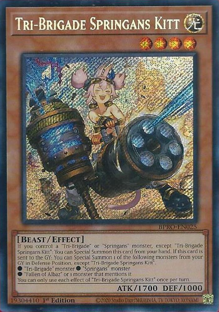 Tri-Brigade Springans Kitt, 1st-edition, front