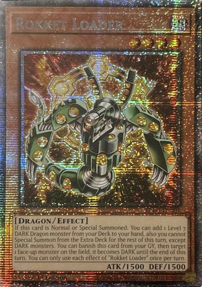 Rokket Loader (Starlight Rare), 1st-edition, front