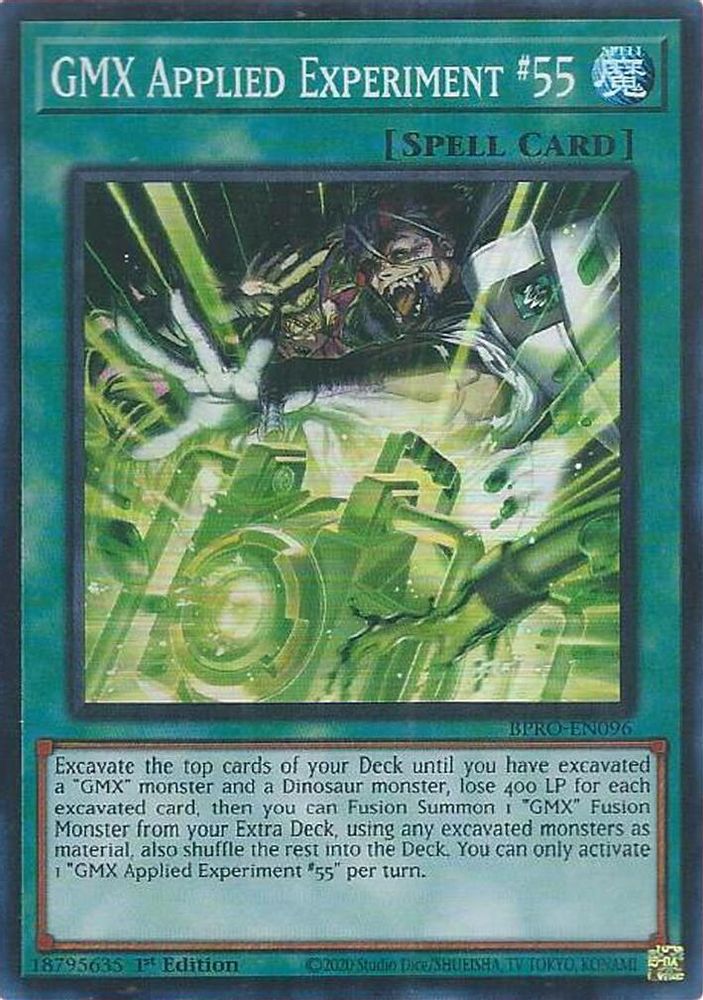 GMX Applied Experiment #55, 1st-edition, front