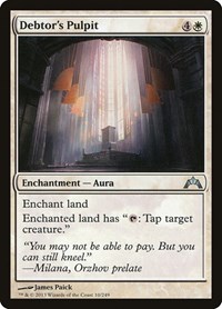 Debtor's Pulpit, Gatecrash