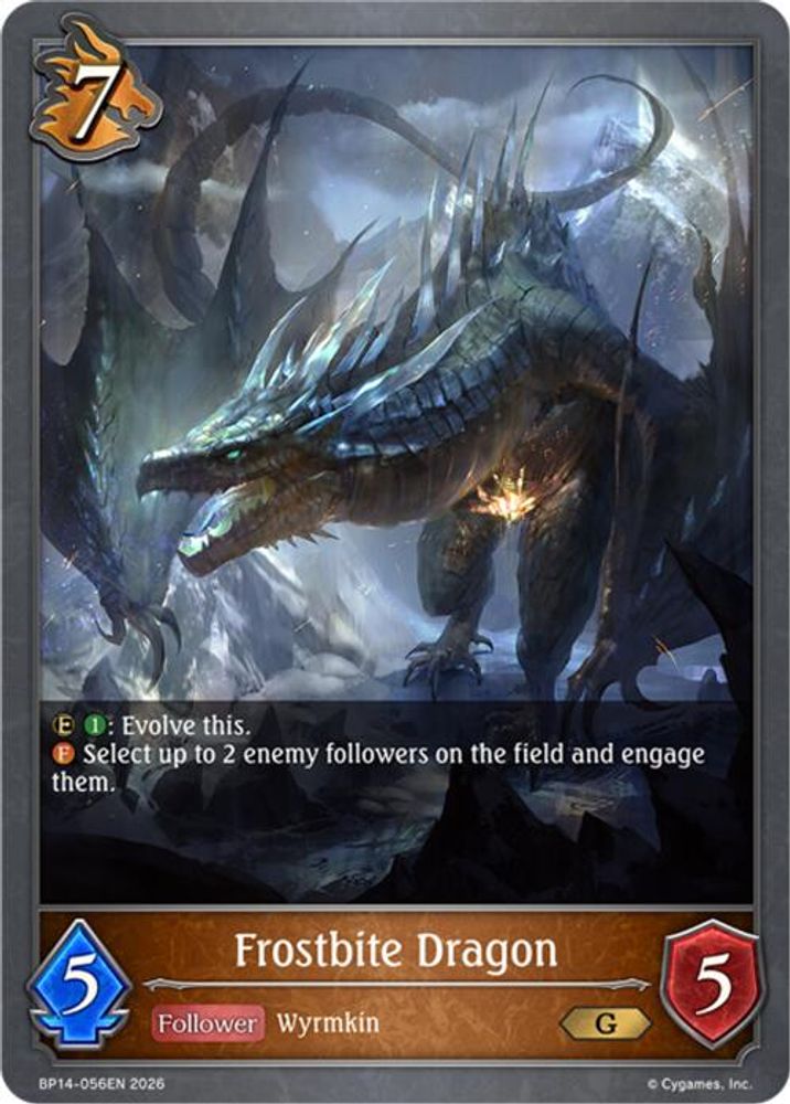 Frostbite Dragon, Standard, front