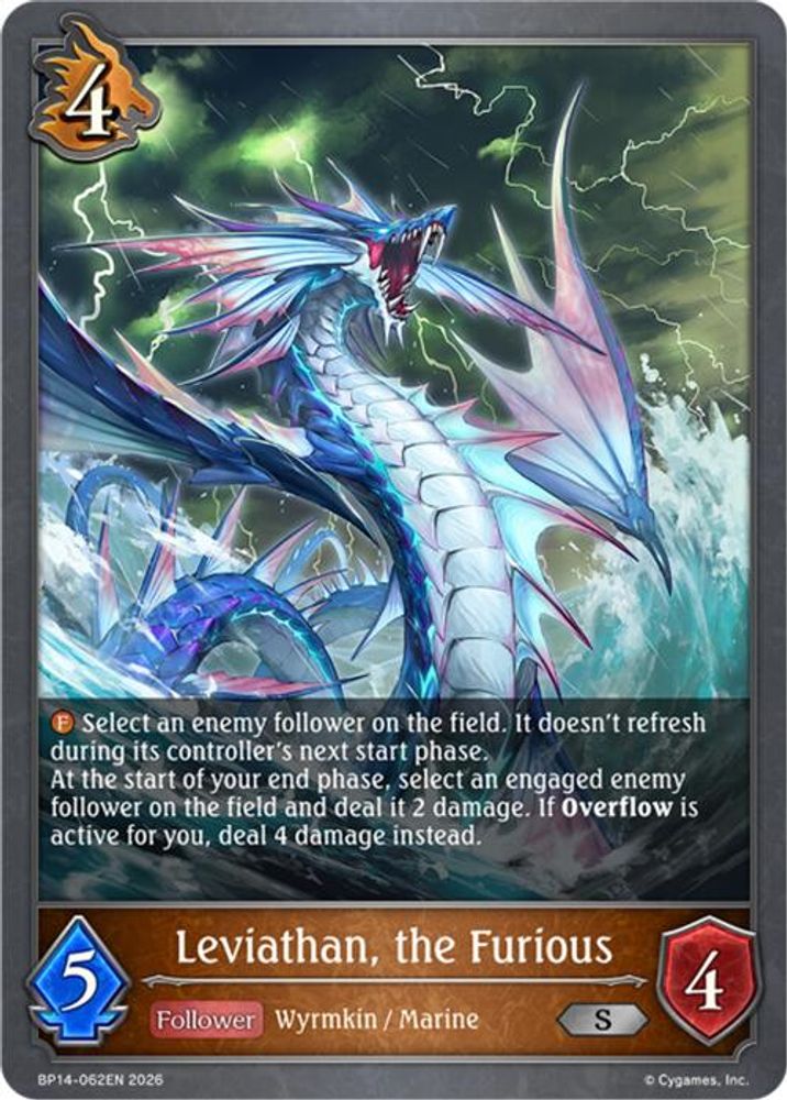 Leviathan, the Furious, Standard, front