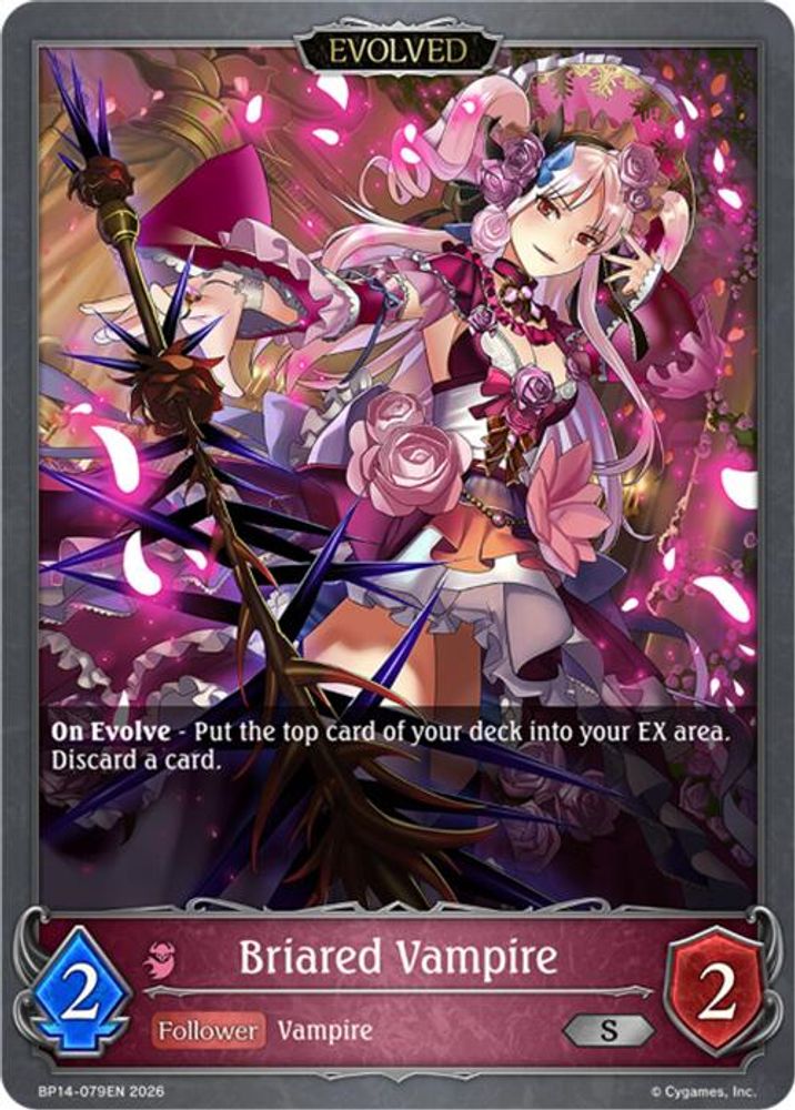 Briared Vampire (Evolved), Standard, front