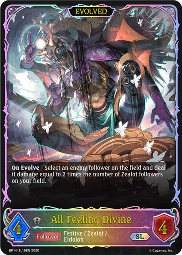 All-Feeling Divine (Evolved) (SL), Standard, front