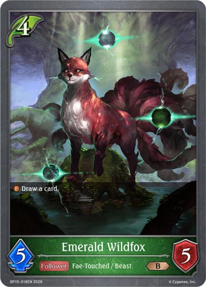 Emerald Wildfox, Standard, front