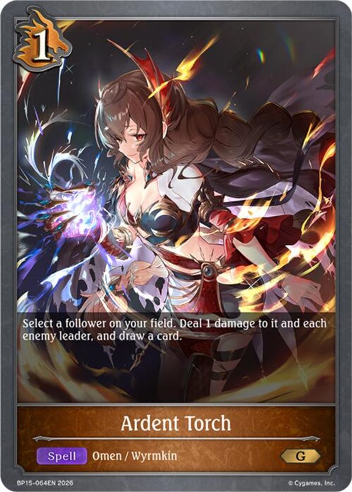 Ardent Torch, Standard, front