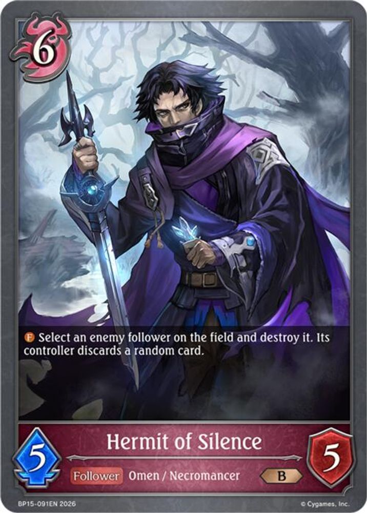Hermit of Silence, Standard, front