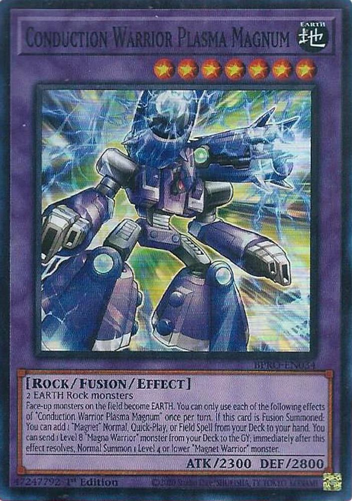 Conduction Warrior Plasma Magnum, 1st-edition, front