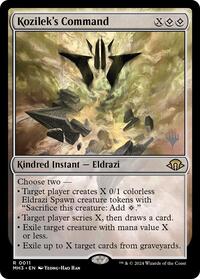 Kozilek's Command, Promo Pack: Lorwyn Eclipsed