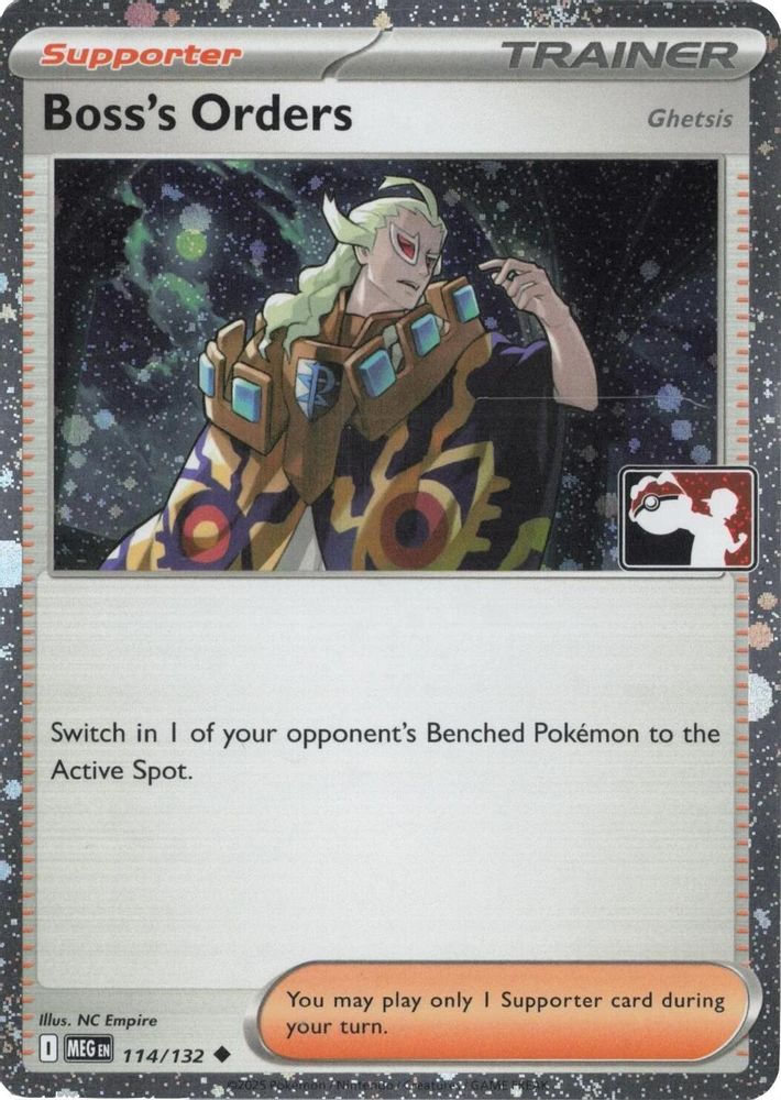 Boss's Orders [Ghetsis] - 114/132 (Cosmos Holo)