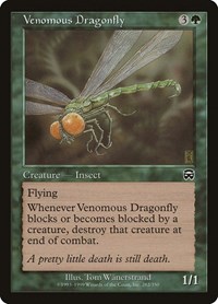 Venomous Dragonfly, Mercadian Masques