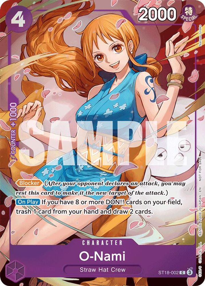 O-Nami - ST18-002 (Dash Pack)