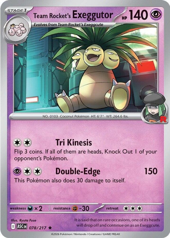 Team Rocket's Exeggutor
