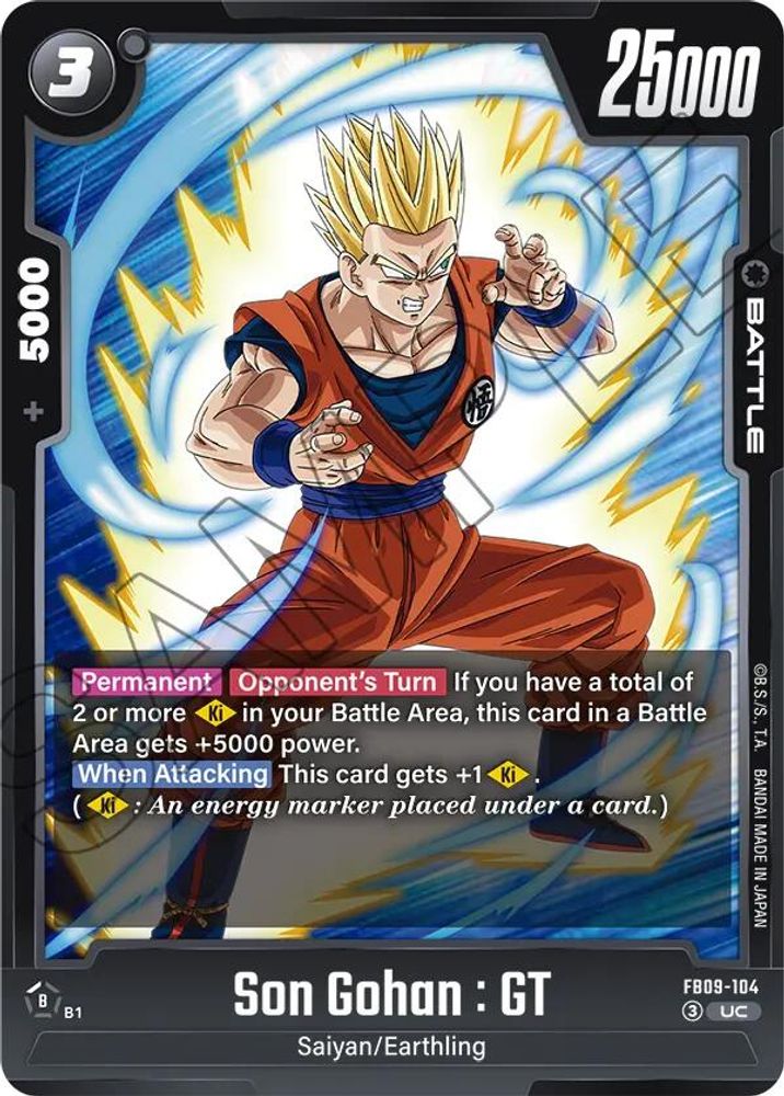 Son Gohan : GT - FB09-104, Standard, front
