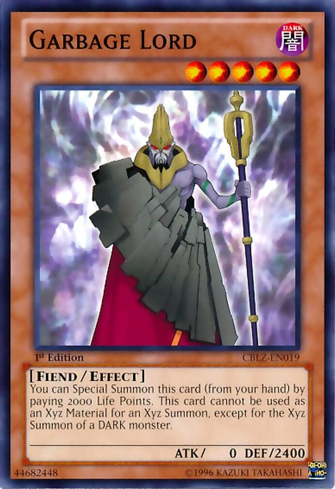 Garbage Lord, 1st-edition, front