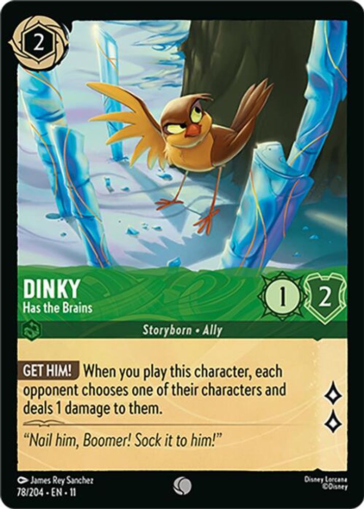 Dinky - Has the Brains