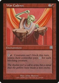 War Cadence, Mercadian Masques