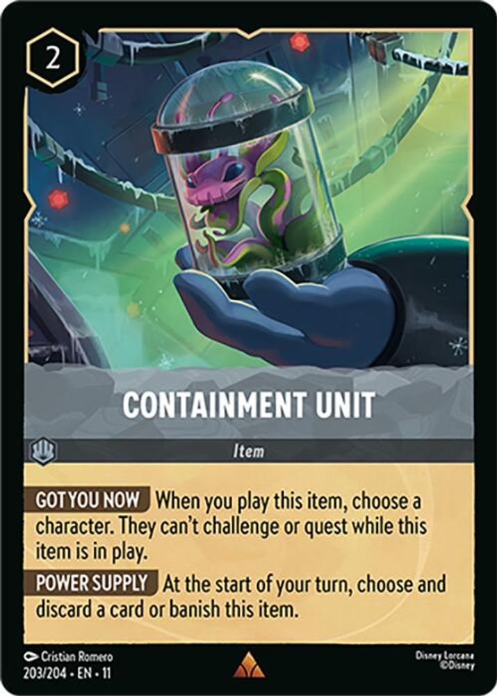 Containment Unit