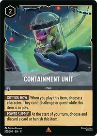 Containment Unit